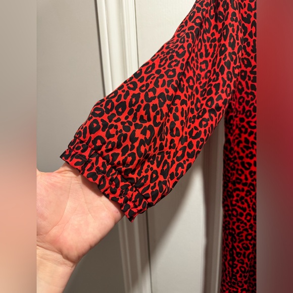 123-Smash + Tess red/black leopard print dress - Picture 7 of 11